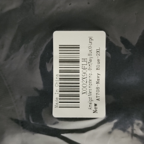 Aimeilgot Men Blue Hipster shirt - Picture 2 of 8